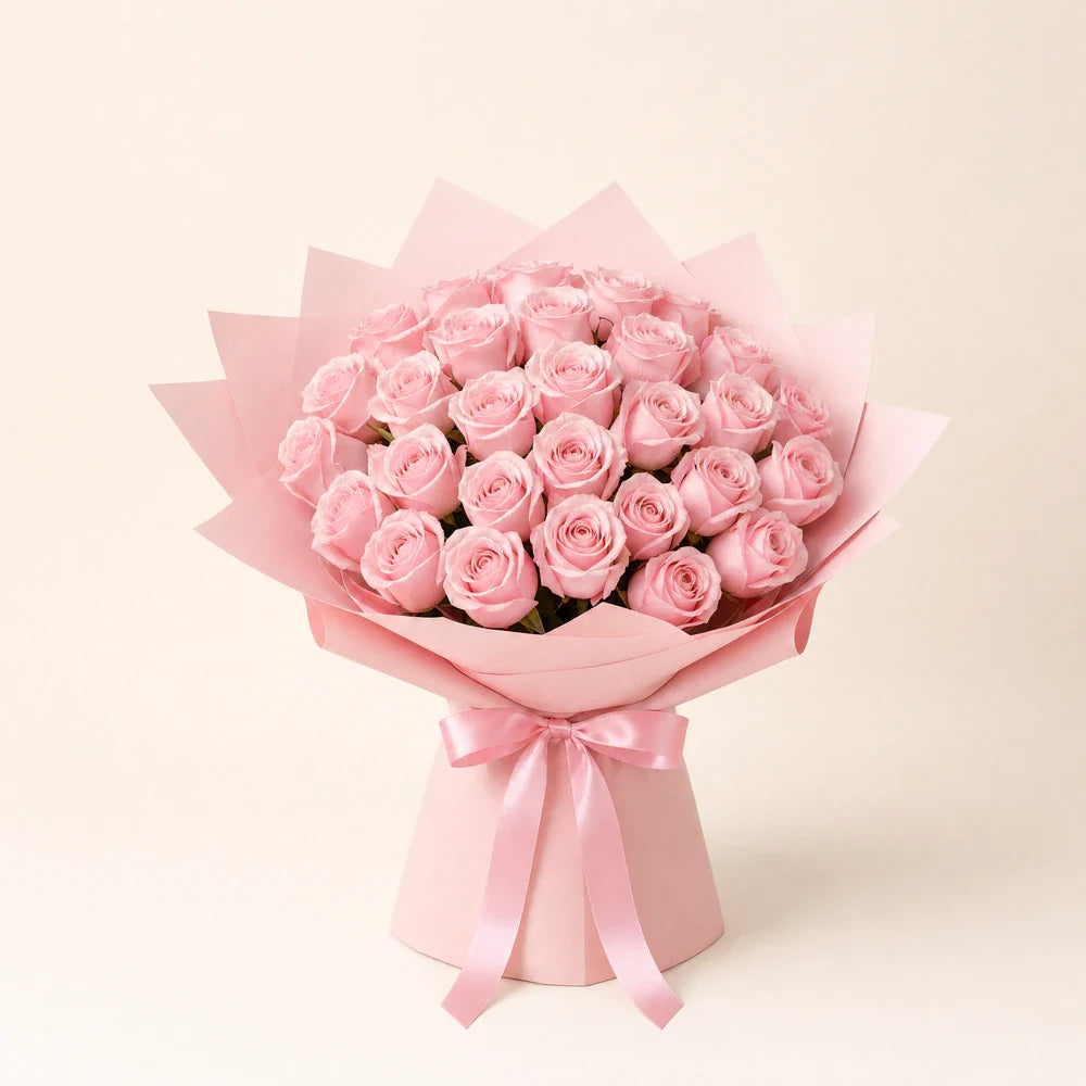 Light Pink Roses — 25 roses